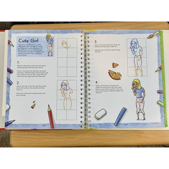 YOU CAN DRAW Learn Over 100 Drawings 8 Books Cars Animals Sea Insects Cartoon - Picture 9 of 13